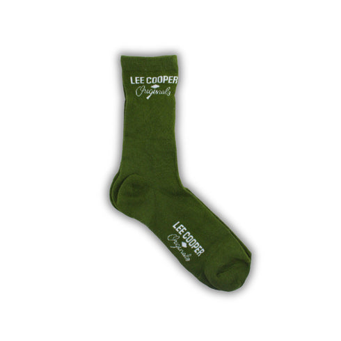 Green Lee Cooper Funky Socks